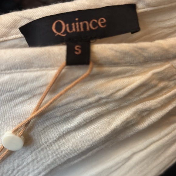 Quince 100% Organic Cotton Gauze Tiered Maxi Dress - Picture 8 of 8